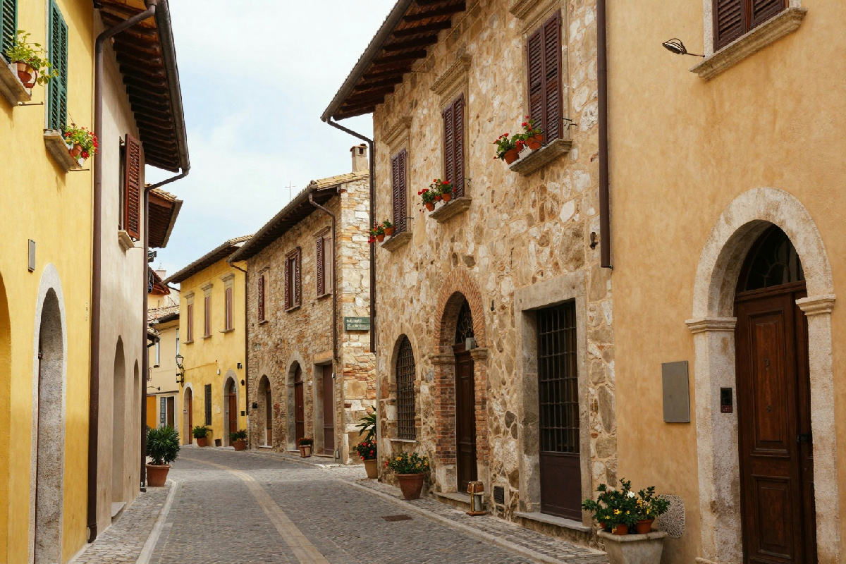 Nel Lazio un borgo da 700 anime dove il tempo si ferma e la bellezza incanta, un rifugio da favola da non perdere